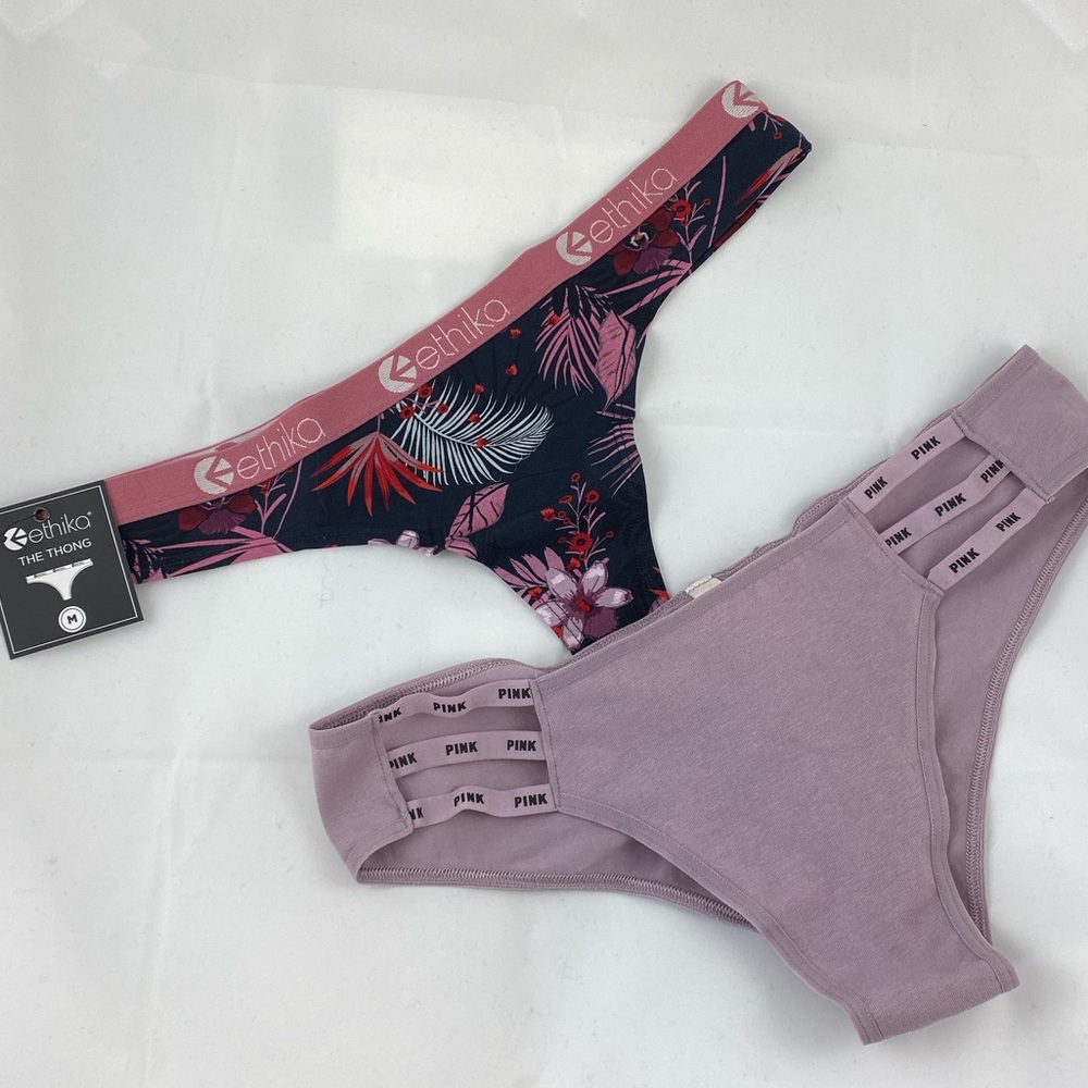 🌸 NWT Victoria’s Secret & Ethika Panties - Size M